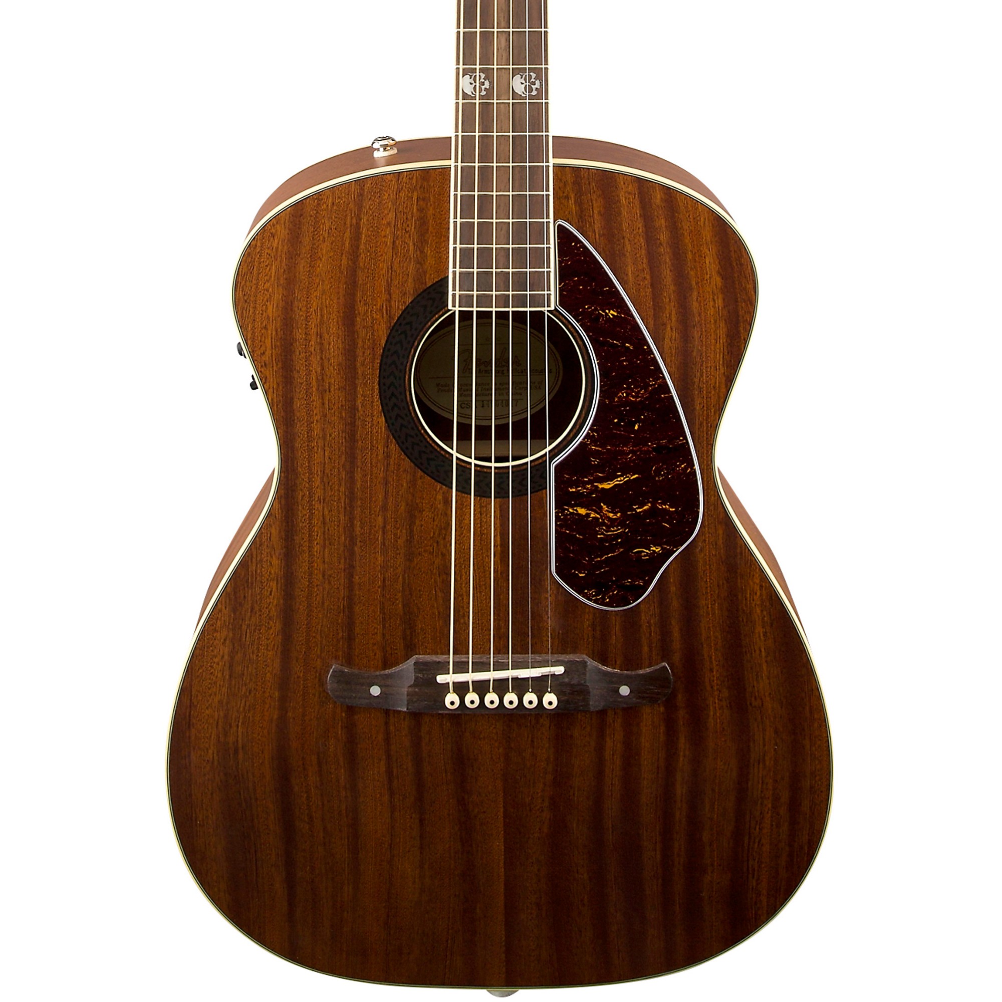 Fender Tim Armstrong Hellcat Acoustic-Electric Guitar Natural