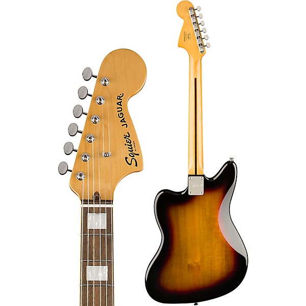 Squier Classic Vibe '70s Jaguar Electric Guitar 3-Color Sunburst