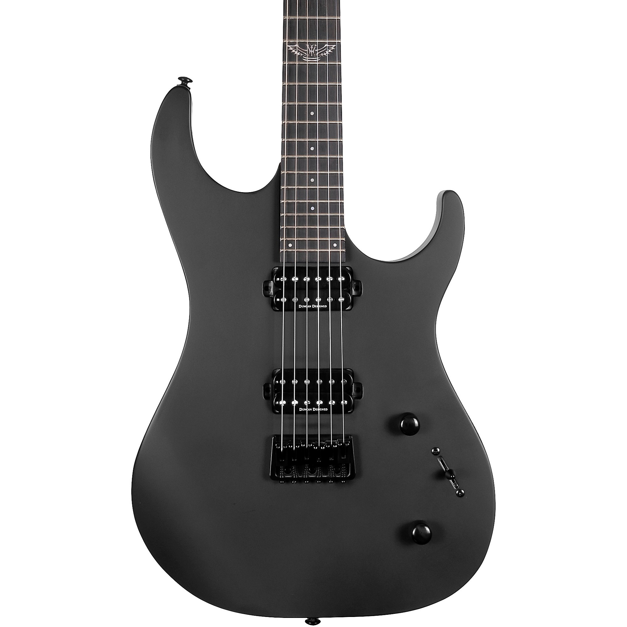 Washburn Parallaxe M160 Electric Guitar Carbon Black Matte