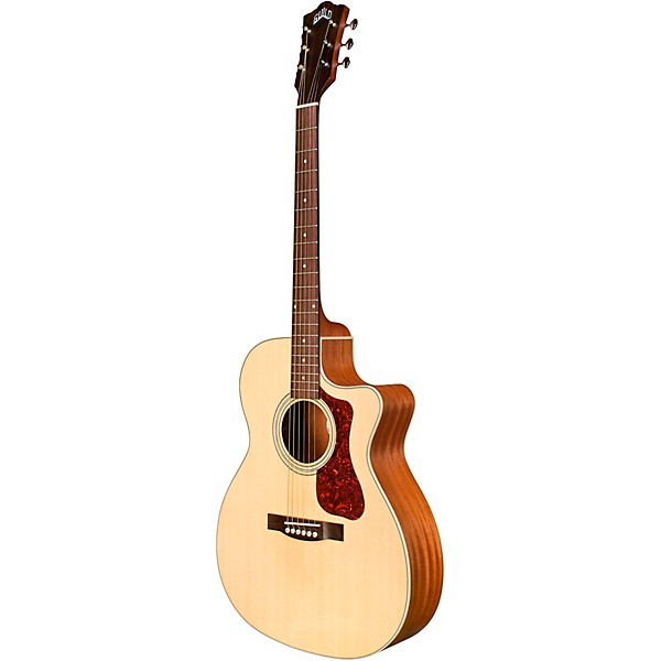 Guild OM-240CE Orchestra Cutaway Acoustic-Electric Guitar Natural