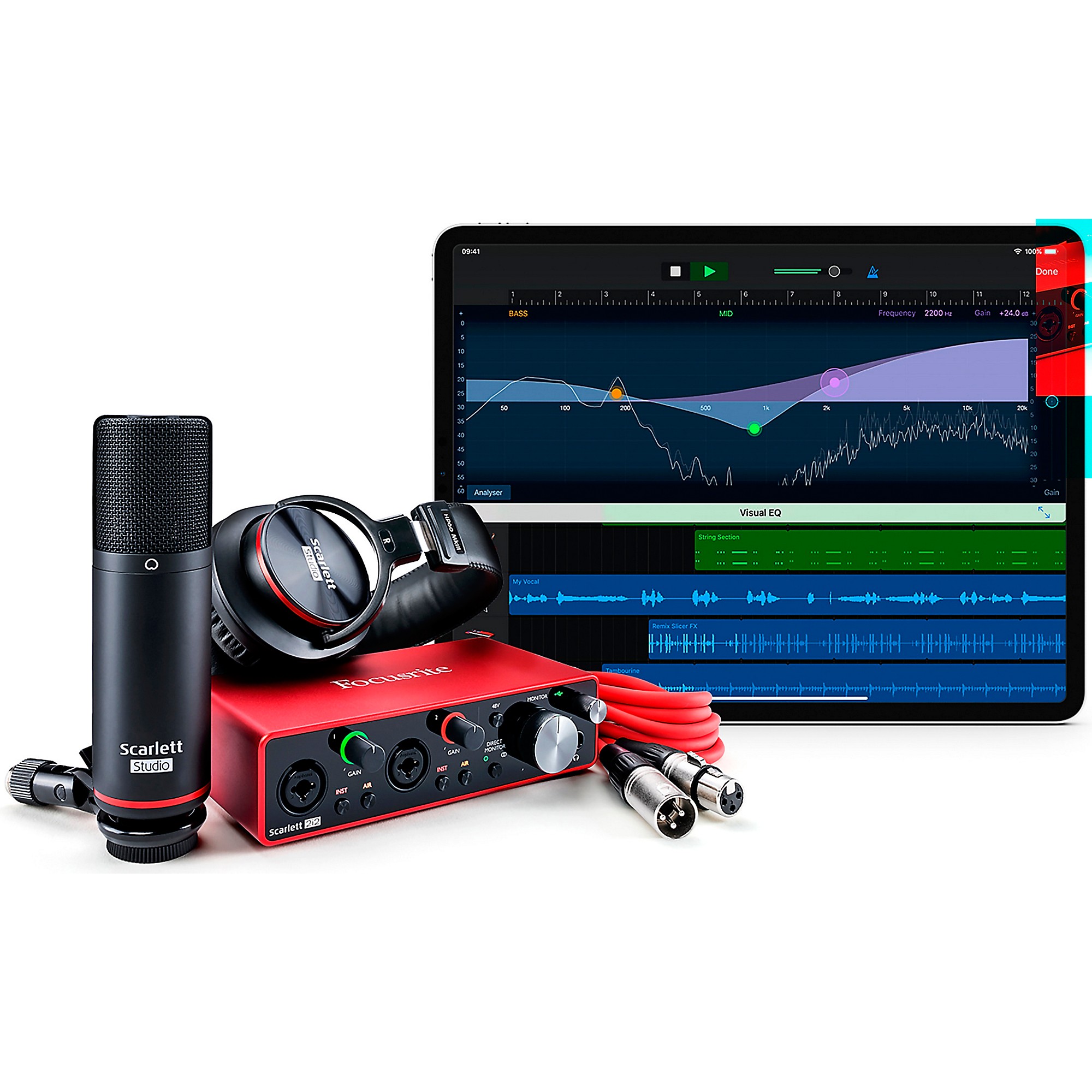 Open Box Focusrite Scarlett 2i2 Studio Pack (Gen 3) | Guitar Center