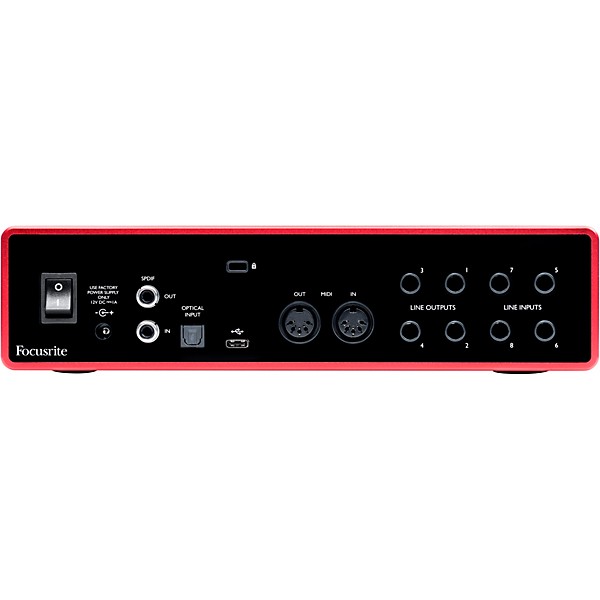 Focusrite Scarlett 18i8 USB Audio Interface Gen 3 | Guitar Center