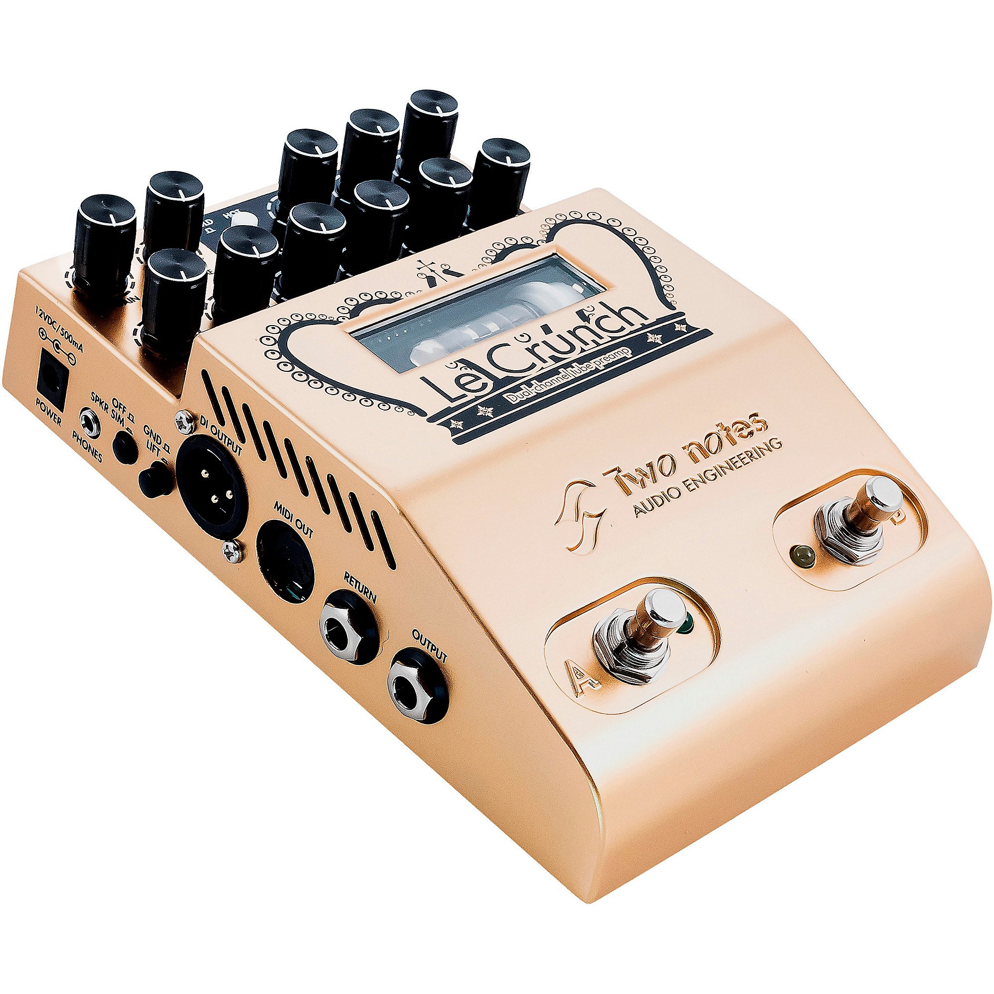 Two Notes AUDIO ENGINEERING Le Crunch Preamp Effects Pedal