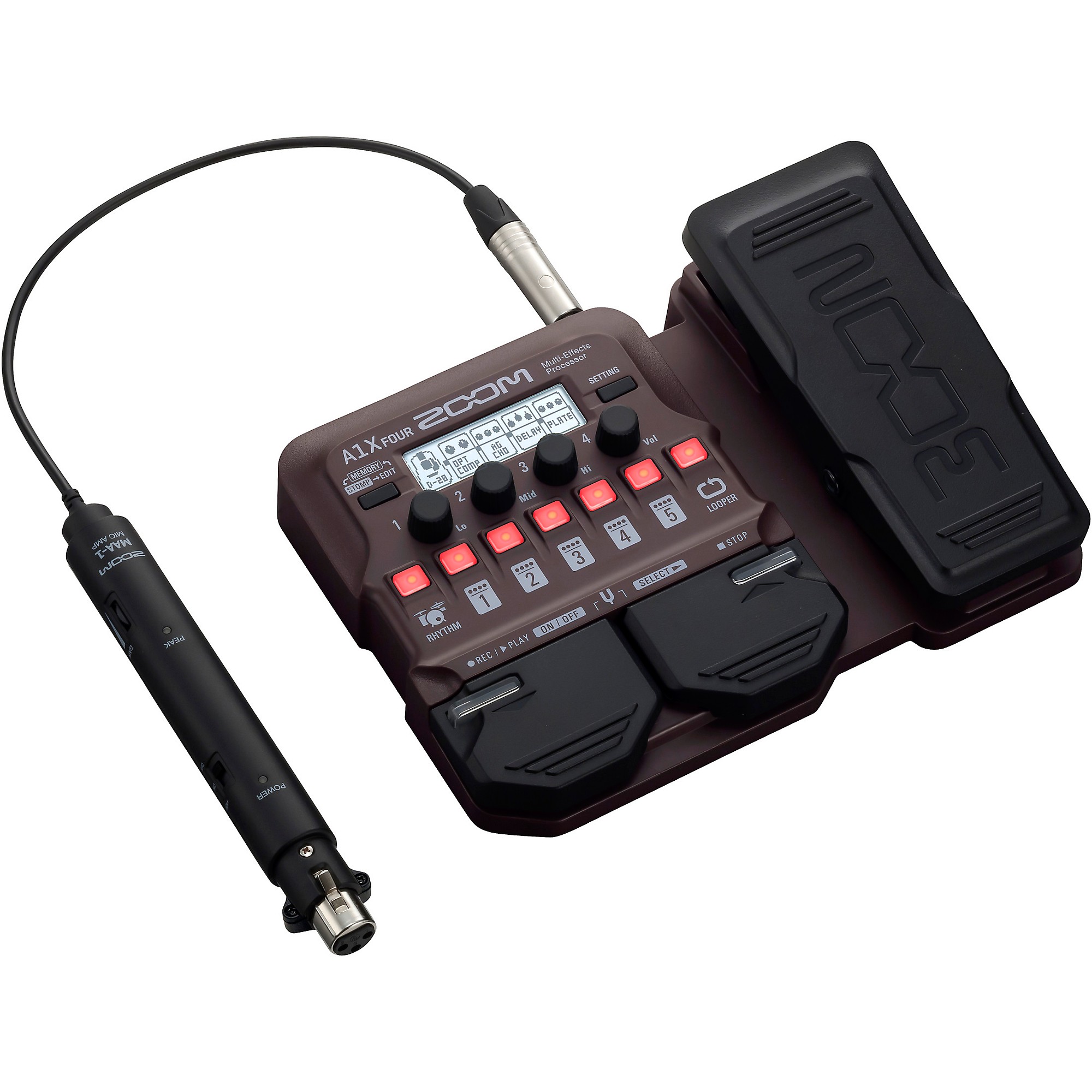 Zoom A1X Four Acoustic Multi-Effects Processor | Guitar Center