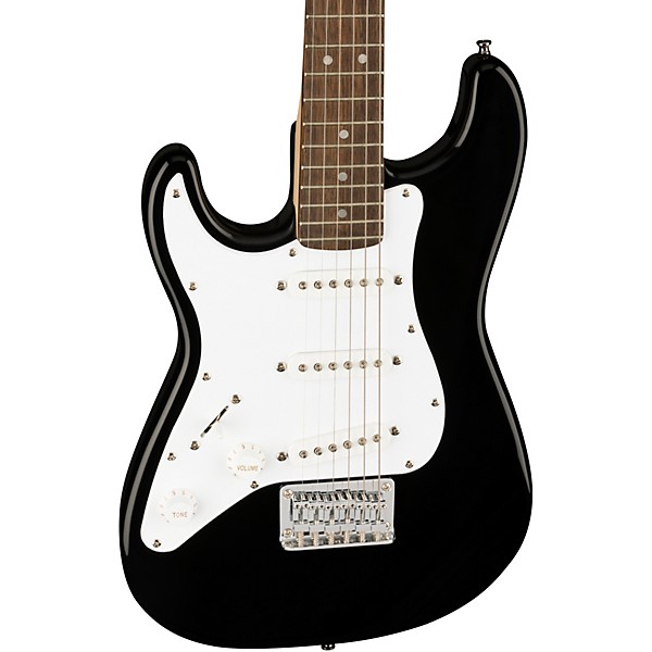 Squier Mini Strat Left-Handed Electric Guitar Black | Guitar Center