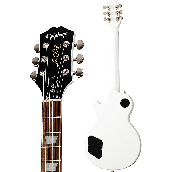 Epiphone Les Paul Studio Electric Guitar Alpine White | Guitar Center