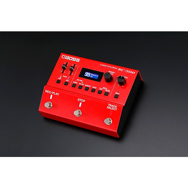 BOSS RC-500 Loop Station Effects Pedal - Red | Guitar Center