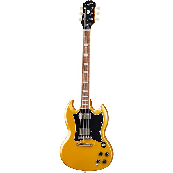 Open Box Epiphone SG Traditional Pro Electric Guitar Metallic Gold