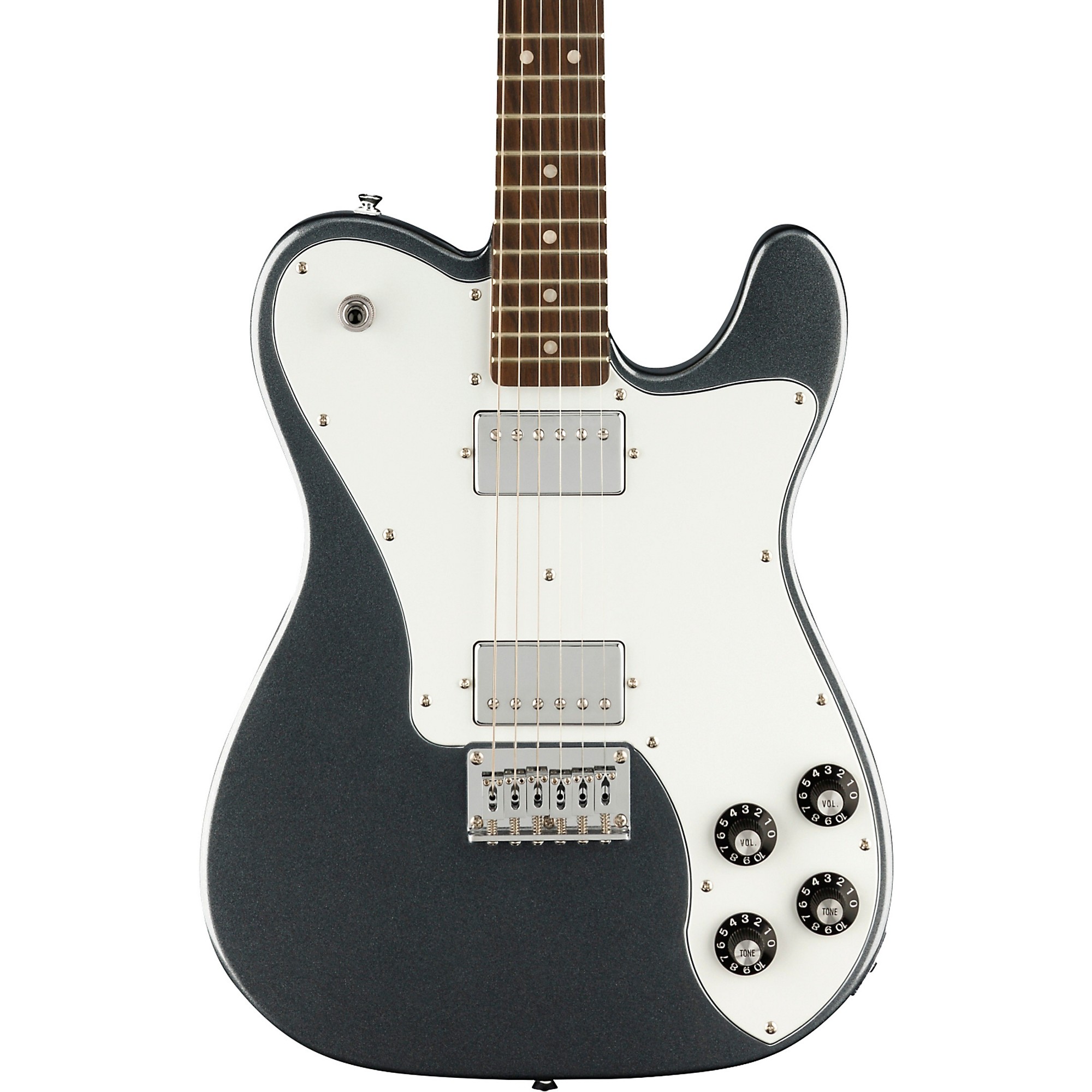 Squier Affinity Series Telecaster Deluxe Electric Guitar Charcoal