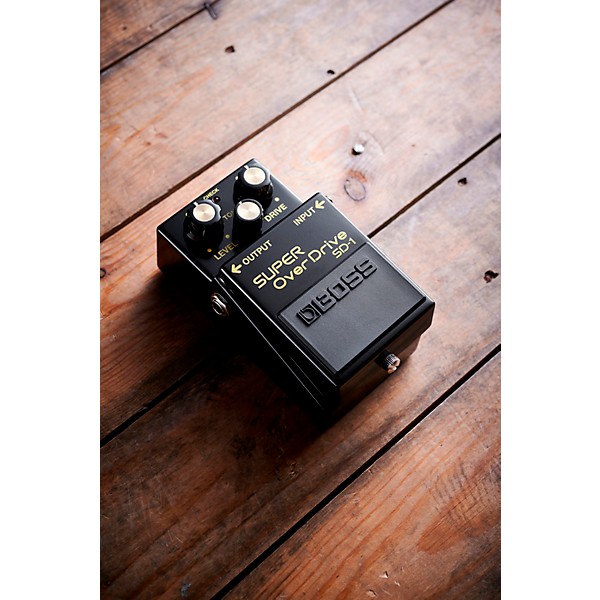 BOSS 40th Anniversary SD-1-4A Super OverDrive Effects Pedal Black