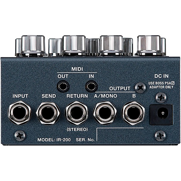 BOSS IR-200 Amp and Cabinet Processor Effects Pedal Black | Guitar