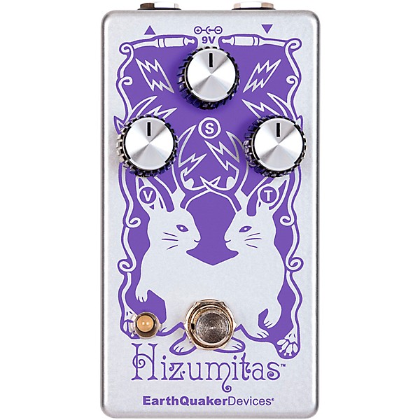 EarthQuaker Devices Hizumitas Fuzz Sustainar Effects Pedal Purple