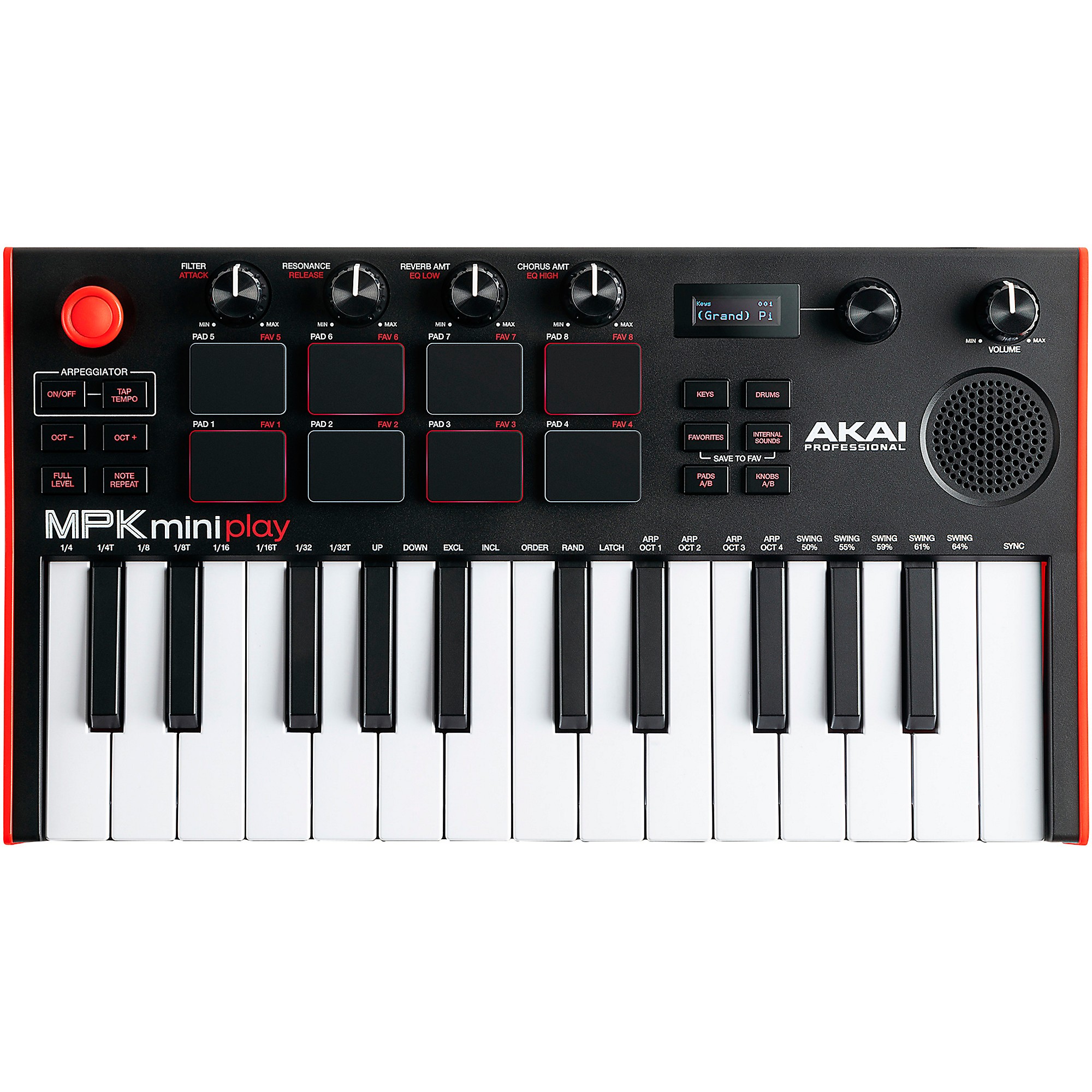 Akai Professional MPK mini play mk3 Mini Controller Keyboard With