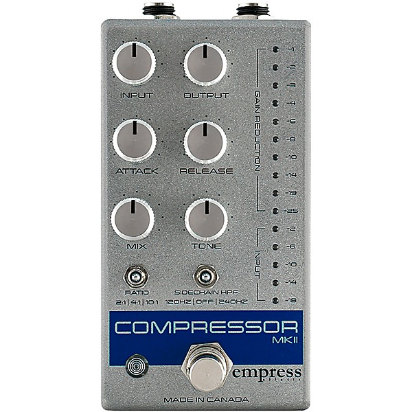Empress Effects Compressor Mkii Silver Sparkle | Guitar Center