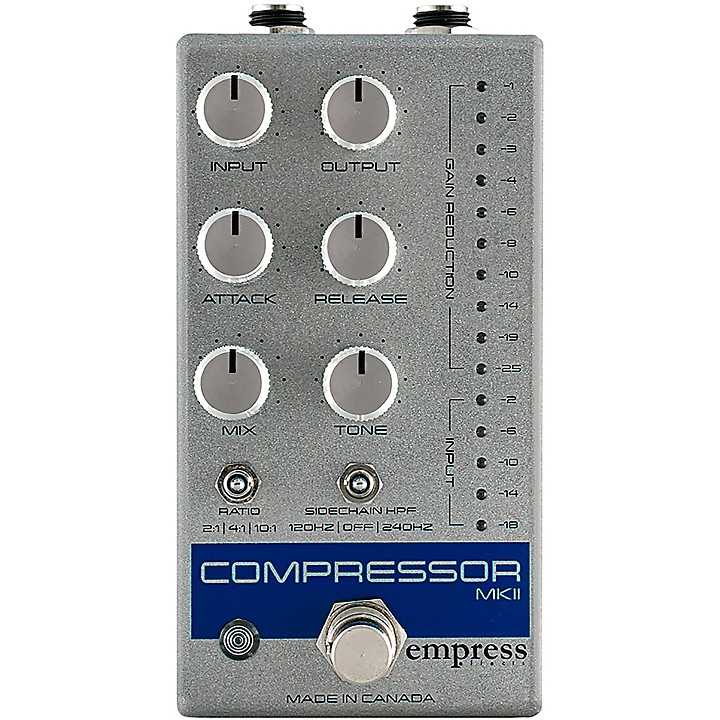 Empress Effects Compressor Mkii Silver Sparkle | Guitar Center