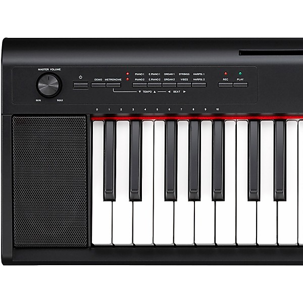 Yamaha Piaggero NP-12 61-Key Portable Keyboard With Power Adapter