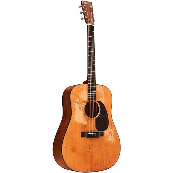 Martin 2024 D-18 Street Legend Acoustic Guitar Aged Natural