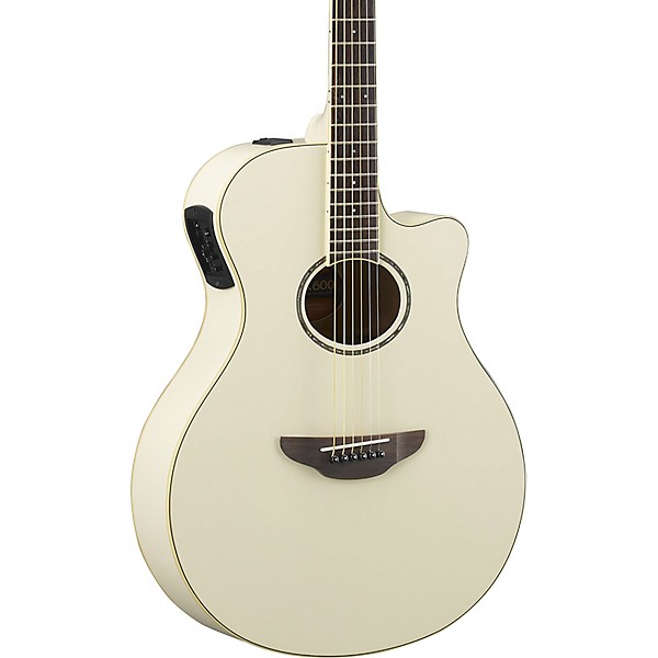 Yamaha APX600 Acoustic-Electric Guitar Vintage White | Guitar Center