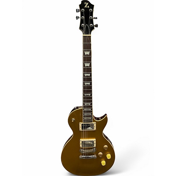 Used Zemaitis Z22 Gold Top Solid Body Electric Guitar Gold Top