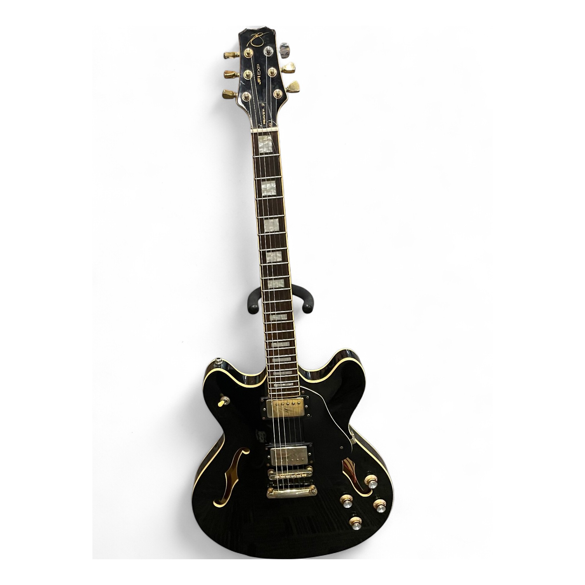 希少 Peavey Hollowbody JF1EX セミアコ ギター 黒