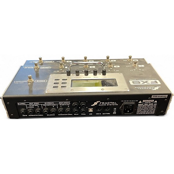 Used Fractal Audio FX8 Multi Effects Pedal Board Effect Processor