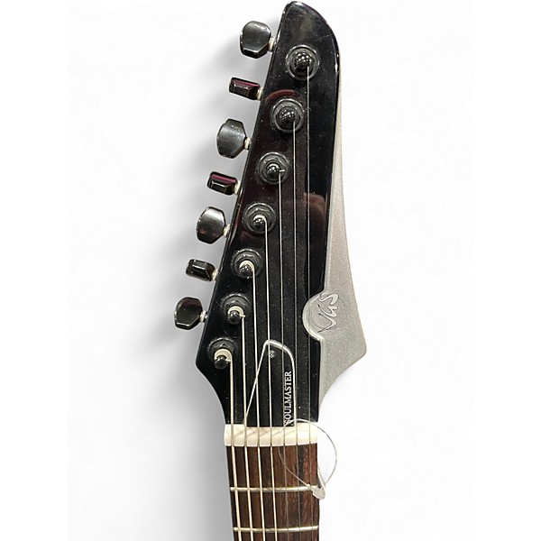 Used Vgs Soulmaster 7 Black Solid Body Electric Guitar Black
