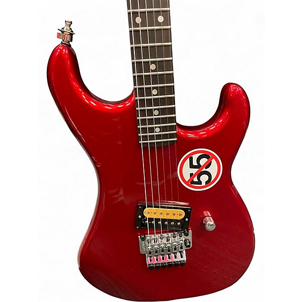 Used 1980s Kramer JK 1000 Metallic Red Solid Body Electric Guitar