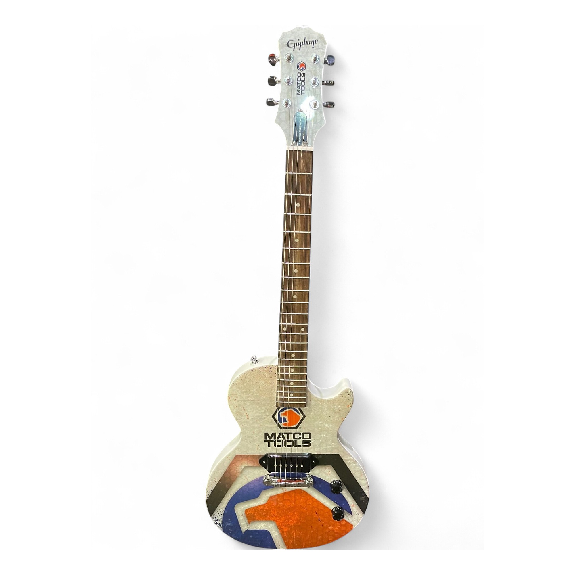 Used Epiphone Les Paul Junior Matco Tool Edition White Matco Tools