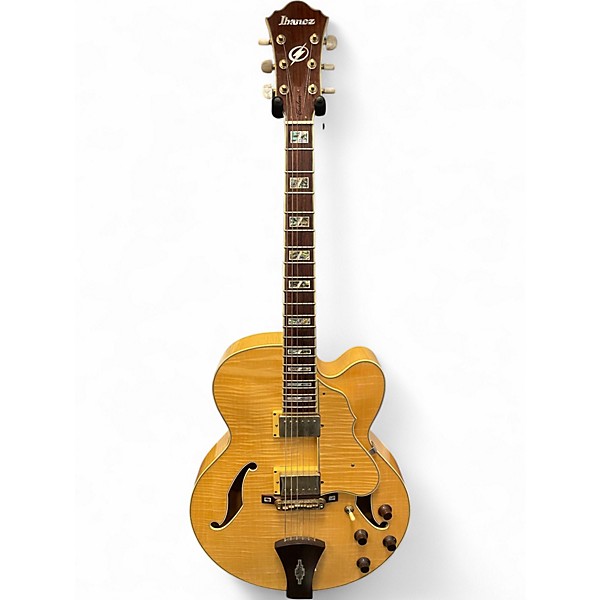 Used Ibanez AF105 NT 1201 Natural Hollow Body Electric Guitar