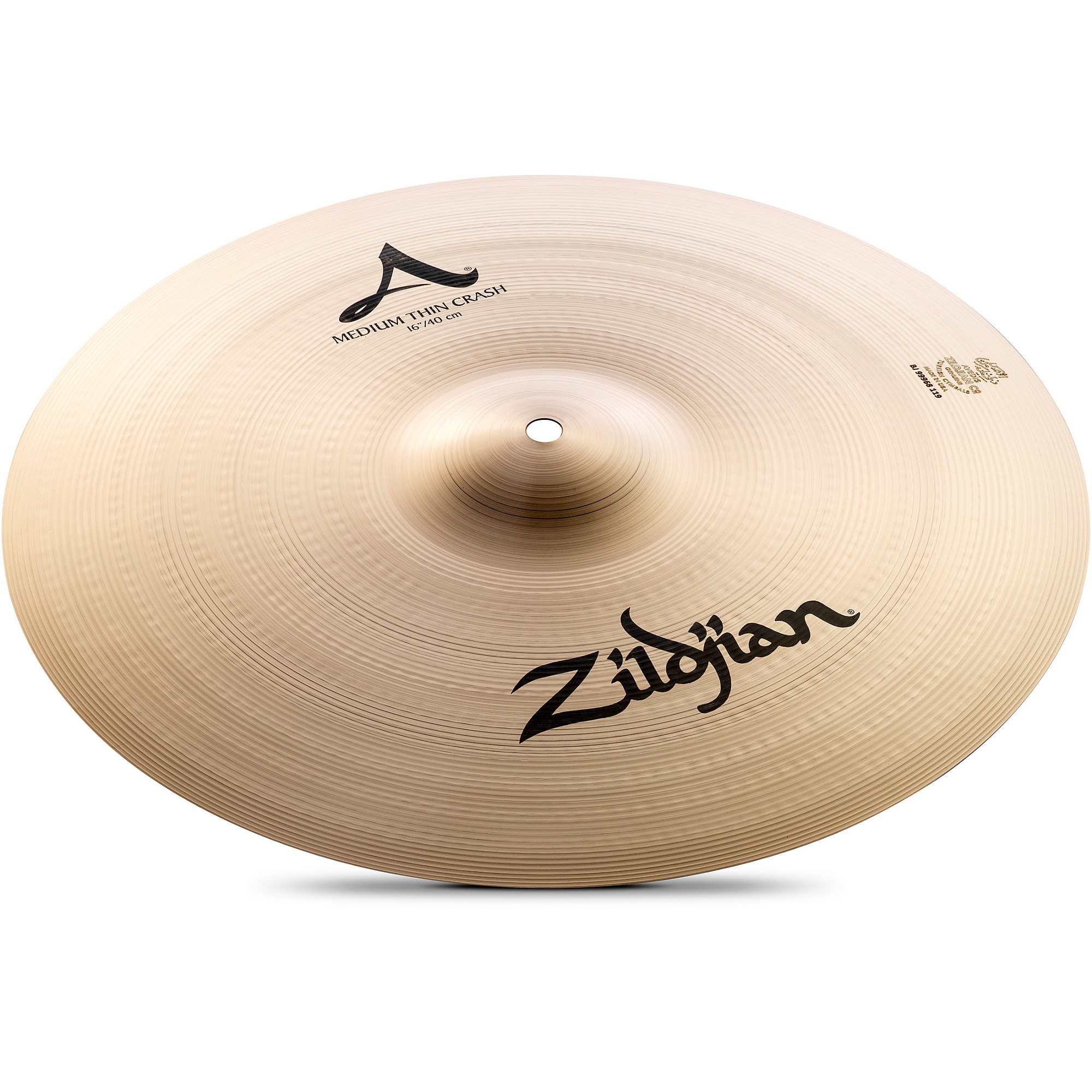 Zildjian A Series Medium-Thin Crash Cymbal 16 in. | Guitar Center