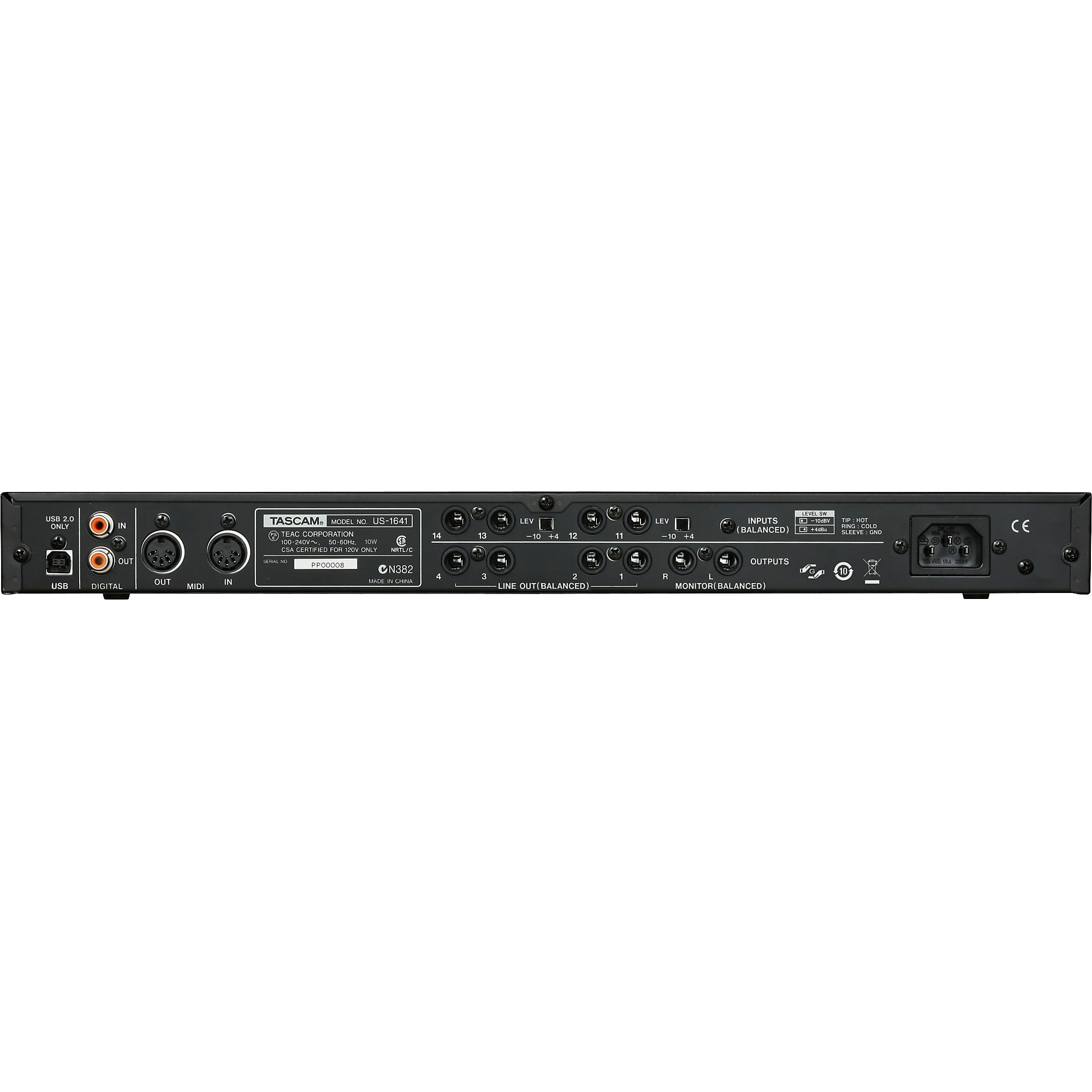 TASCAM US-1641 Studio Package | Guitar Center