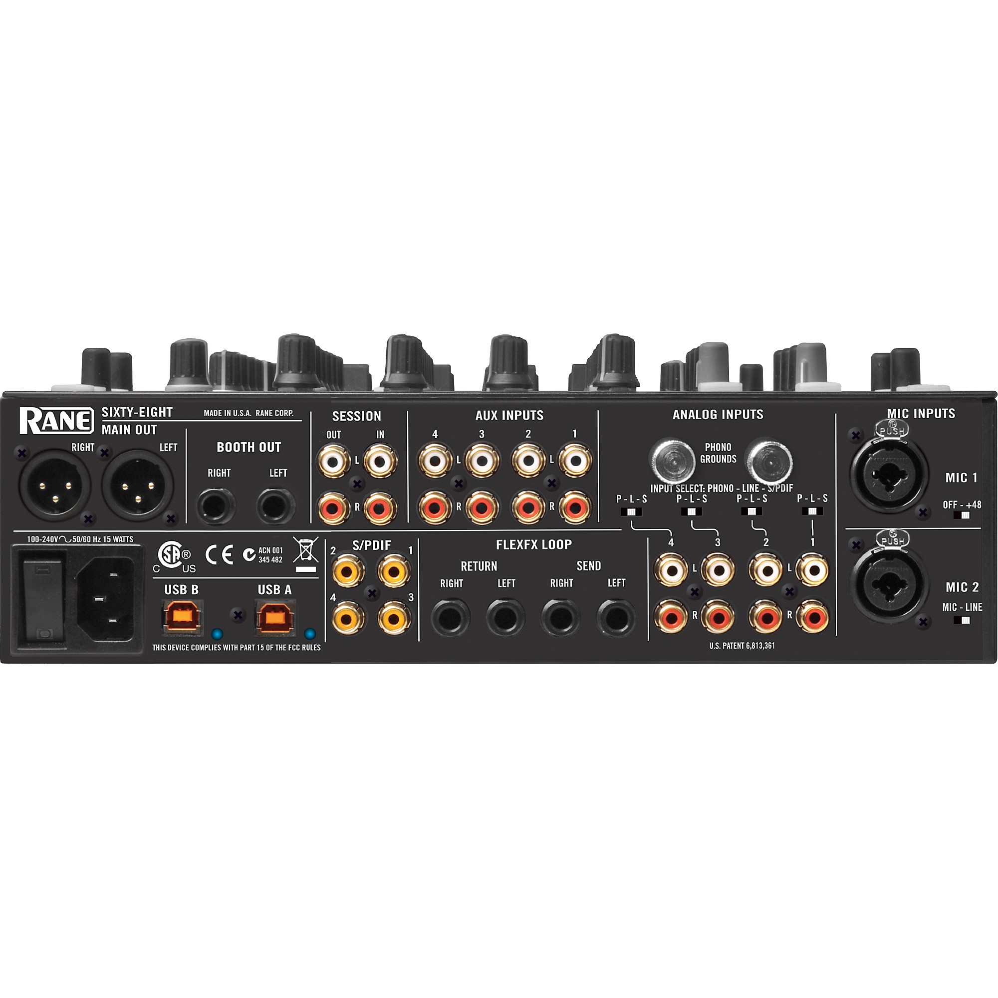 RANE SIXTY-EIGHT DJミキサージャンク品