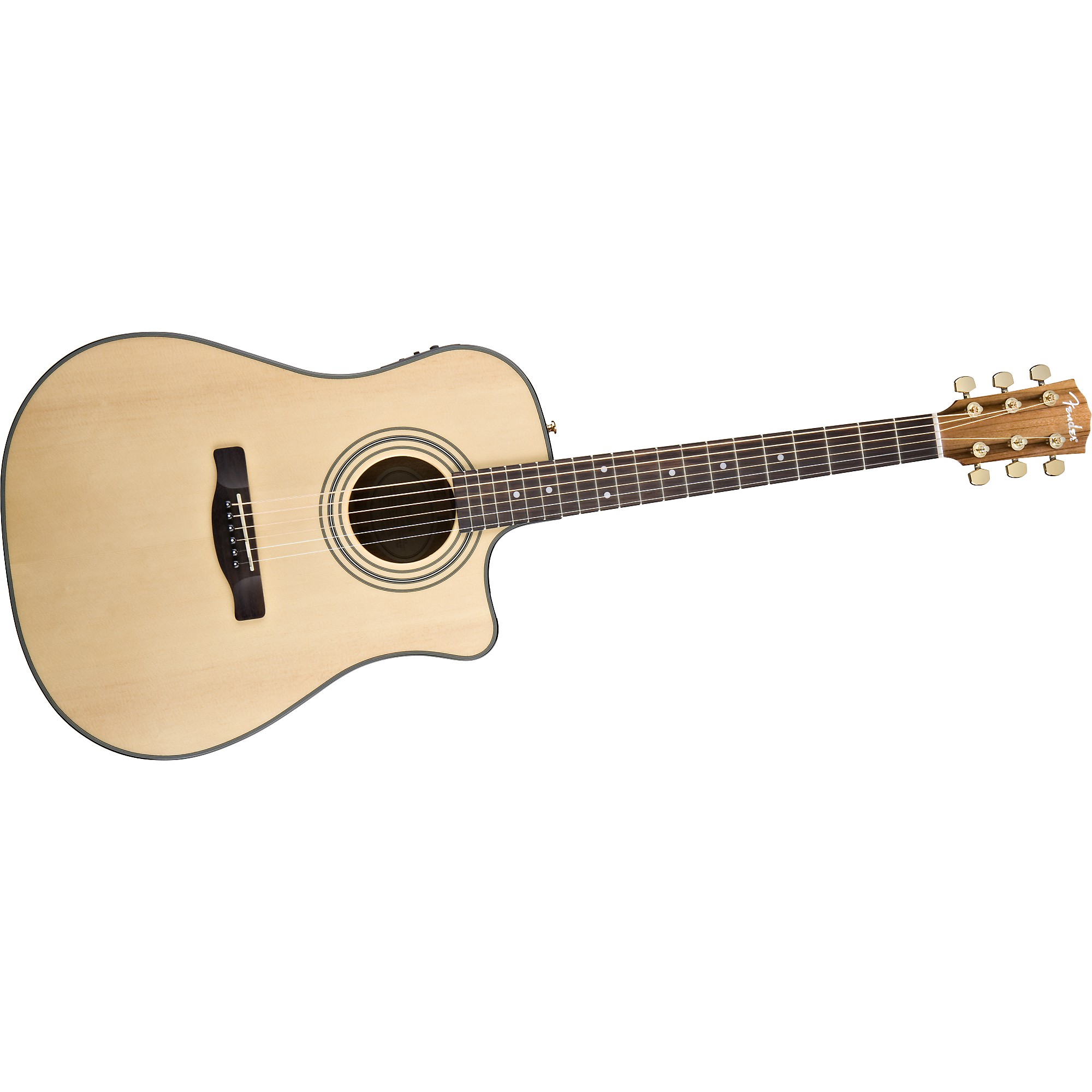 Fender CD220 SCE Ovankol Acoustic-Electric Guitar Natural | Guitar