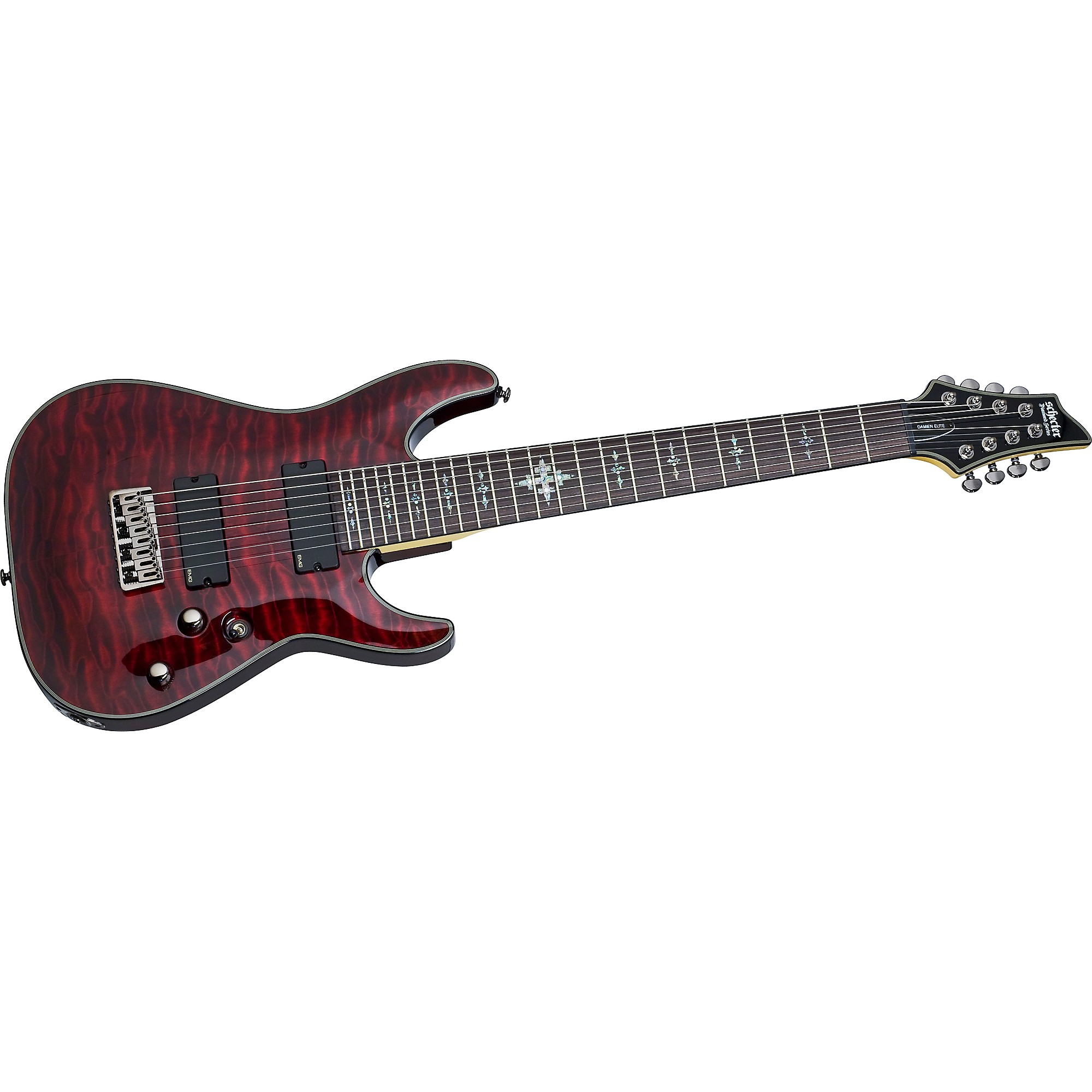 Schecter Guitar Research Damien Elite 8-String Electric Guitar See