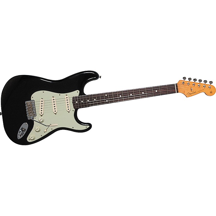 Fender American Vintage '62 Stratocaster Electric Guitar Black