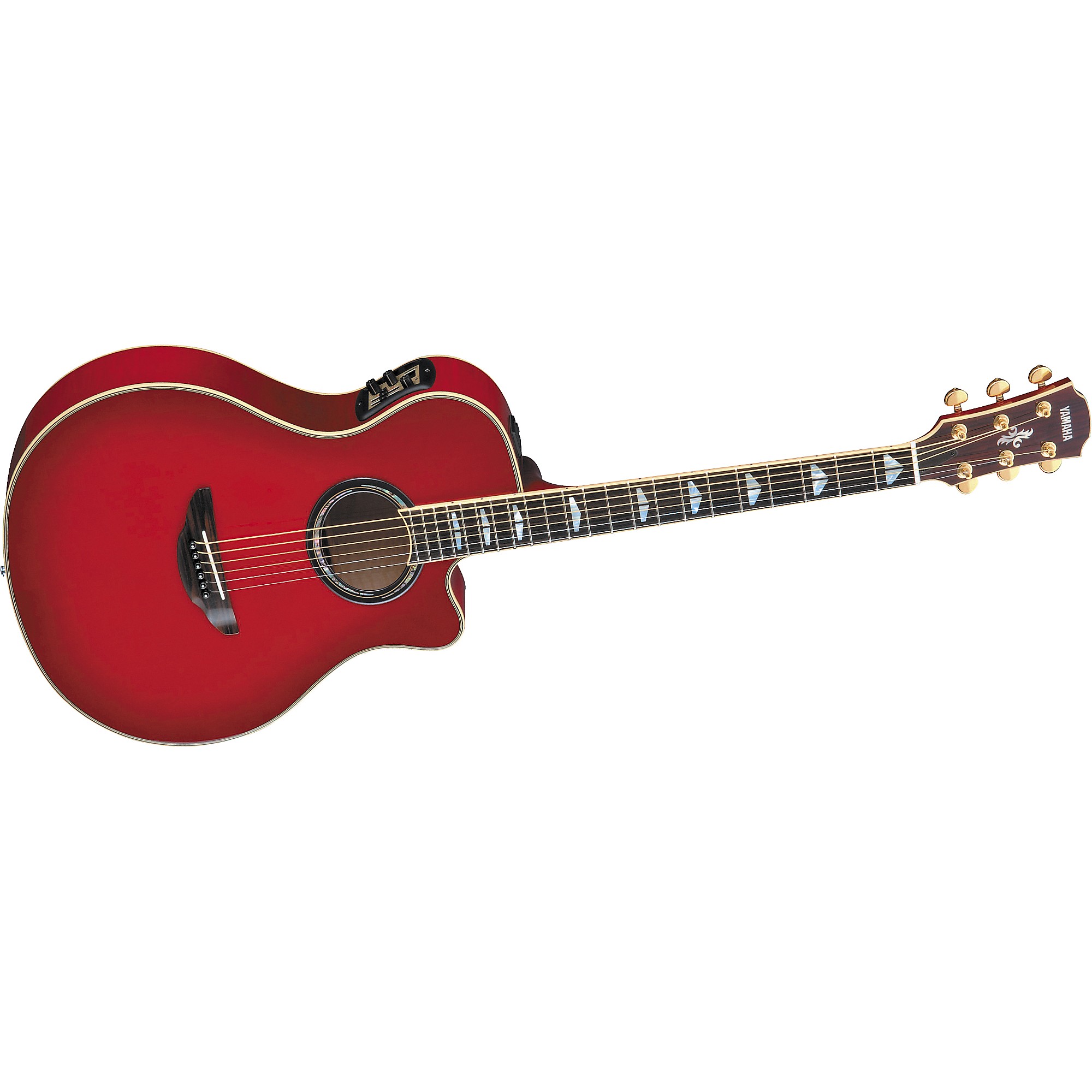 Yamaha APX900 Acoustic Electric Cutaway Guitar Crimson Burst