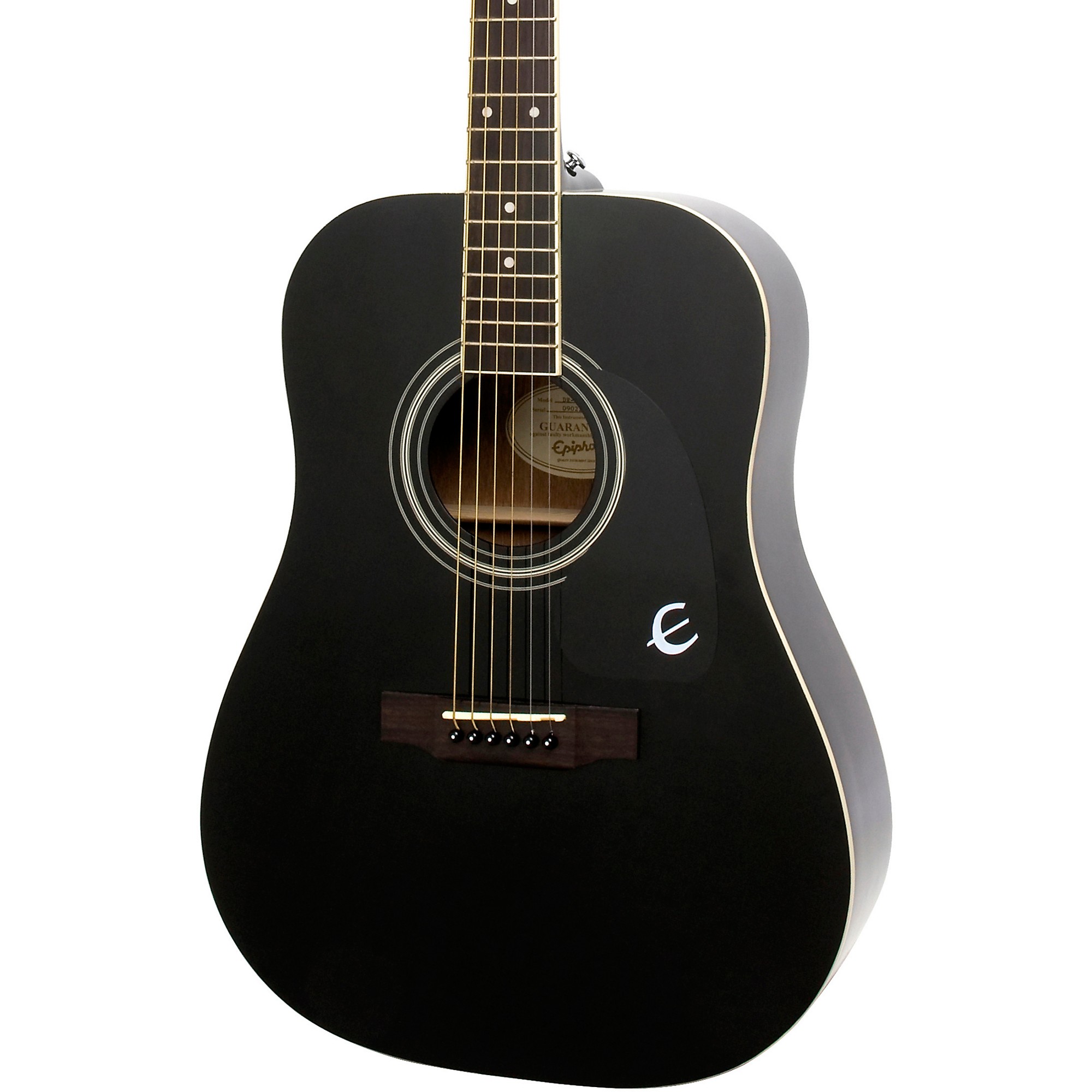 Epiphone Songmaker DR-100 Acoustic Guitar Black | Guitar Center