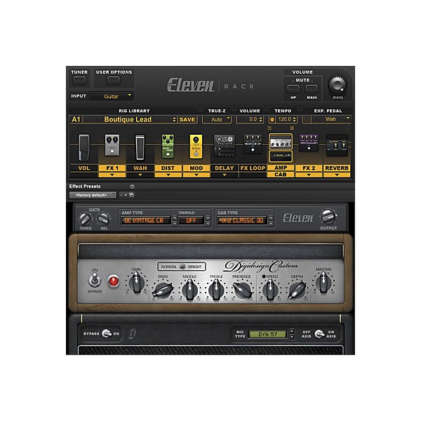 Digidesign Eleven Rack Guitar Multi Effects Processor | Guitar Center