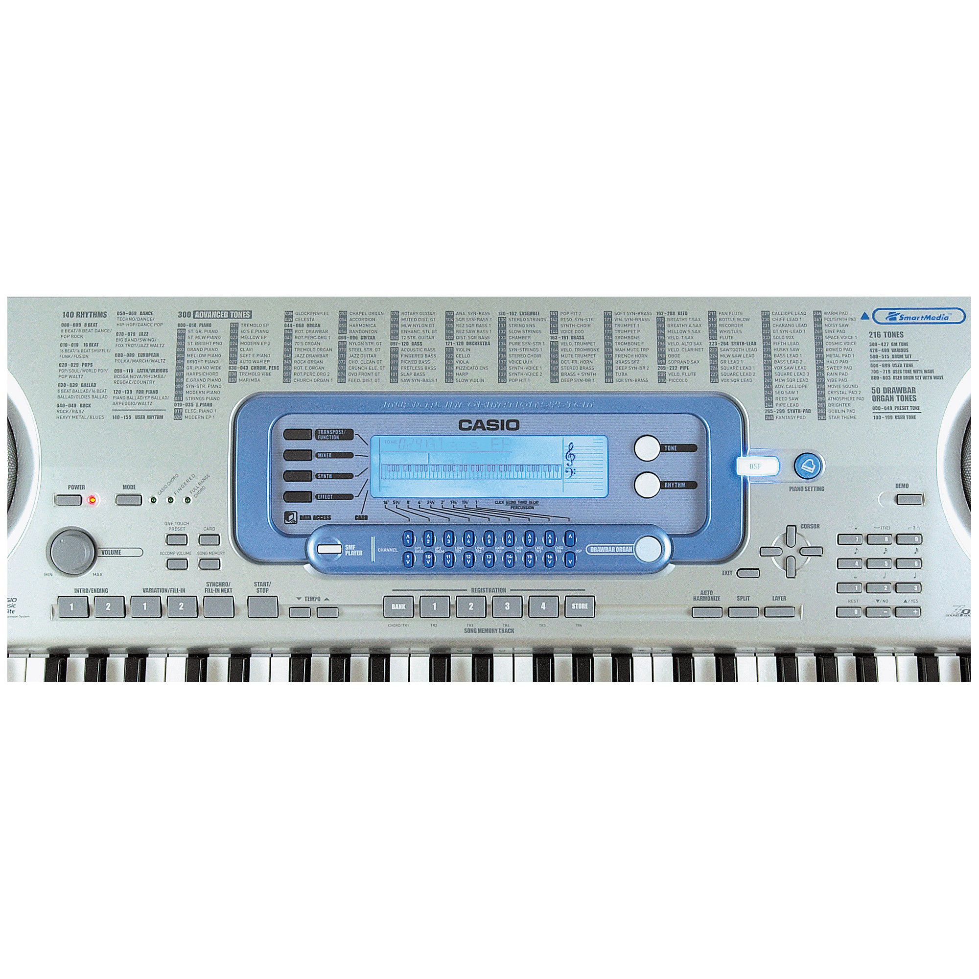 Casio WK-3000 76-key Portable | Guitar Center