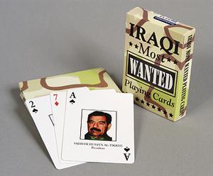 playing cards, Iraqi Most Wanted | Imperial War Museums