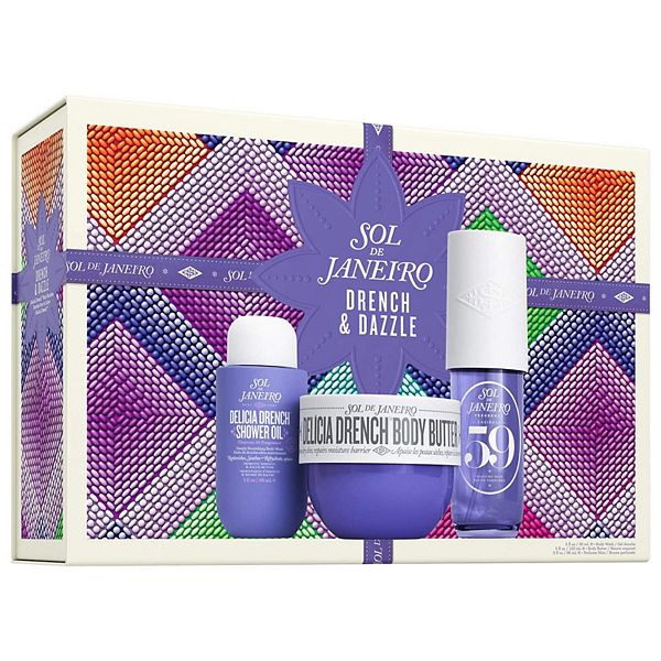 Sol de Janeiro Drench & Dazzle Delicia Drench Body Routine Gift Set