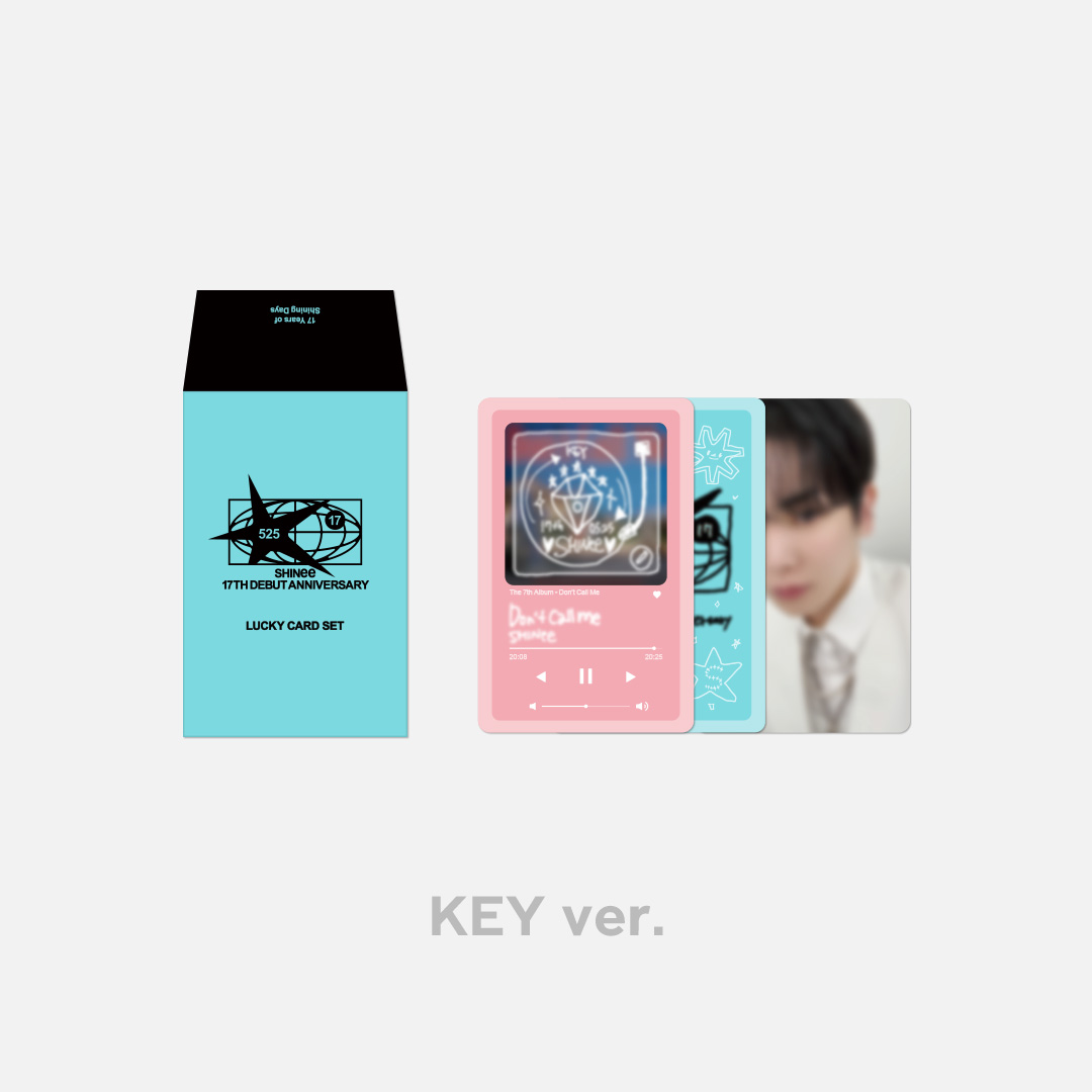 ktown4u.com : SHINee - [17TH ANNIVERSARY MD] LUCKY CARD SET