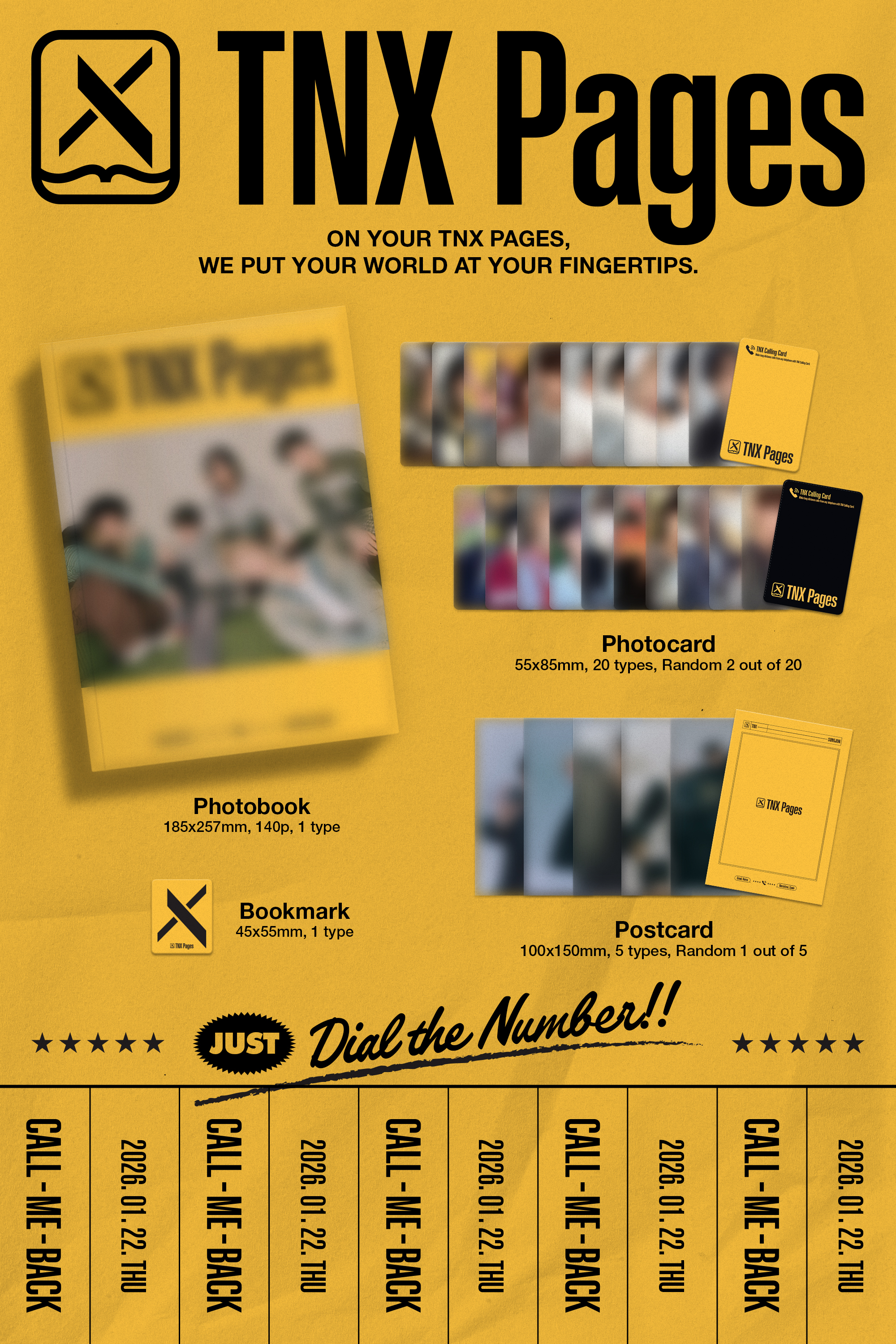 jp.ktown4u.com : TNX - PHOTOBOOK [TNX Pages]