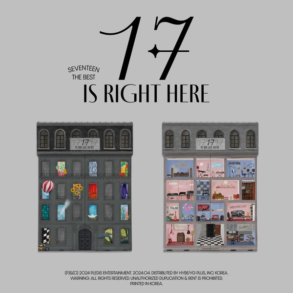 jp.ktown4u.com : [2CD セット] SEVENTEEN - BEST ALBUM [17 IS RIGHT