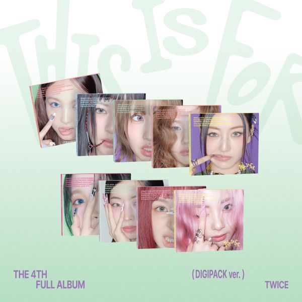 jp.ktown4u.com : [9CD セット] TWICE - 正規アルバム4集 [THIS IS FOR