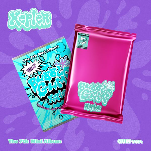 jp.ktown4u.com : Kep1er - ミニアルバム7集 [BUBBLE GUM] (Random Ver.)