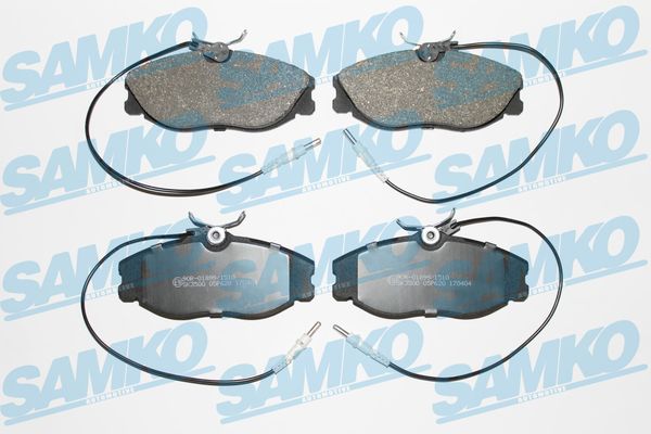 SAMKO 5SP620 Brake Pad Set, disc brake for CITROËN,PEUGEOT | eBay UK