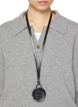 LEMAIRE | Molded Tape Leather Necklace | Women | Lane Crawford