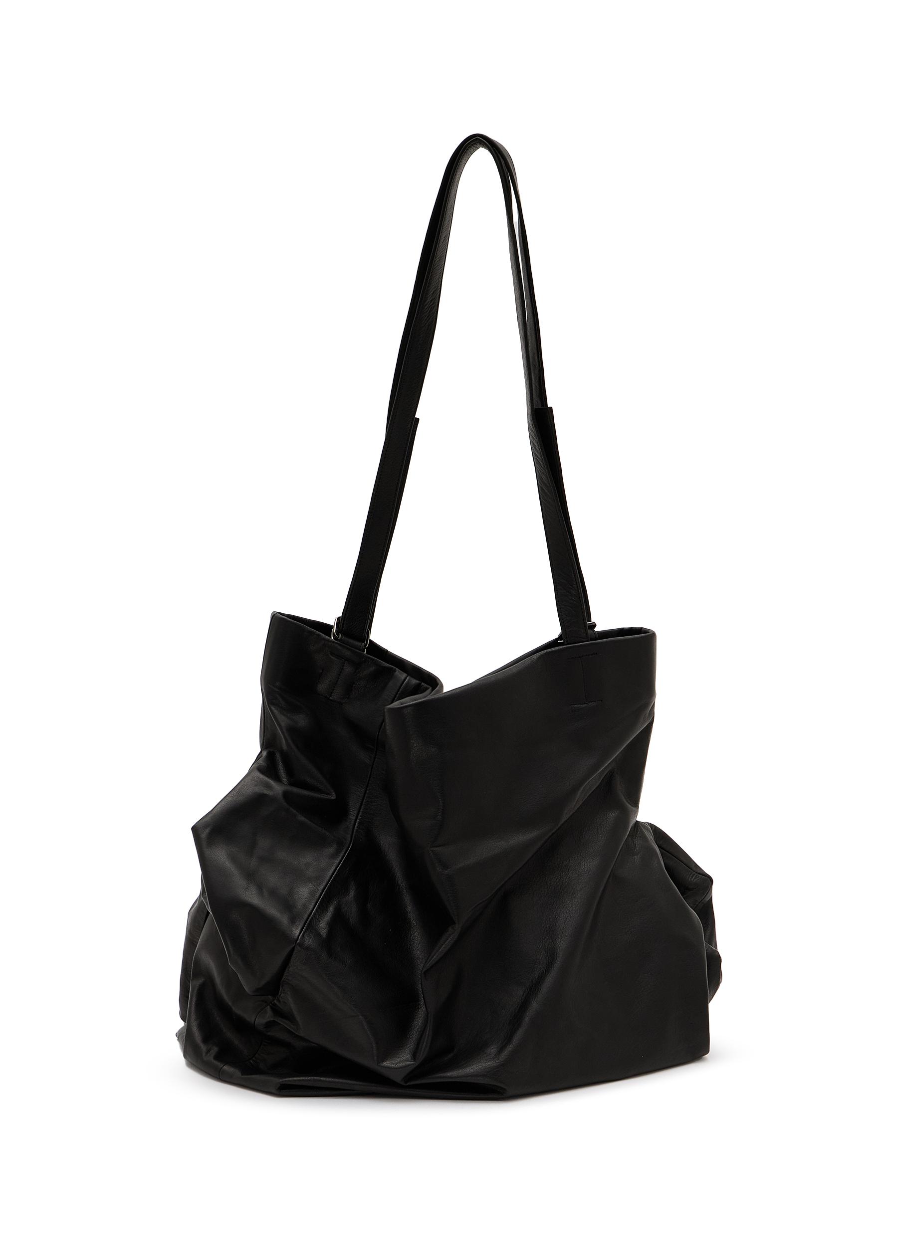 DISCORD YOHJI YAMAMOTO | Unevenness Leather Tote Bag | Women