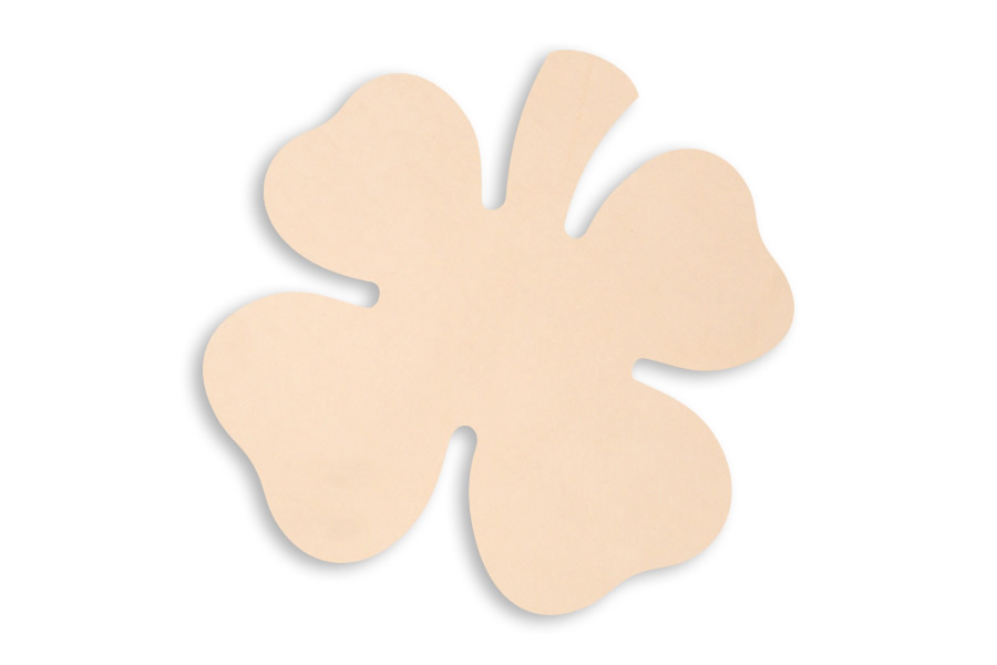 レザーチャーム（四つ葉のクローバー） | レザークラフト・ドット